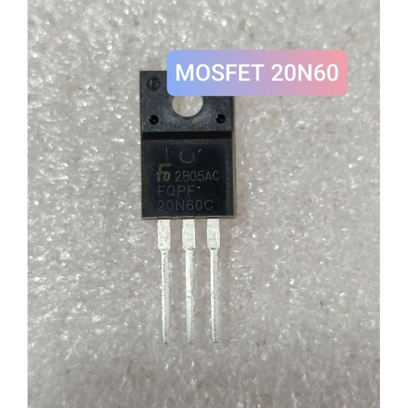 MOSFET 20N60 20 N 60 TRANSITOR 20N60 FQPF 20N60C