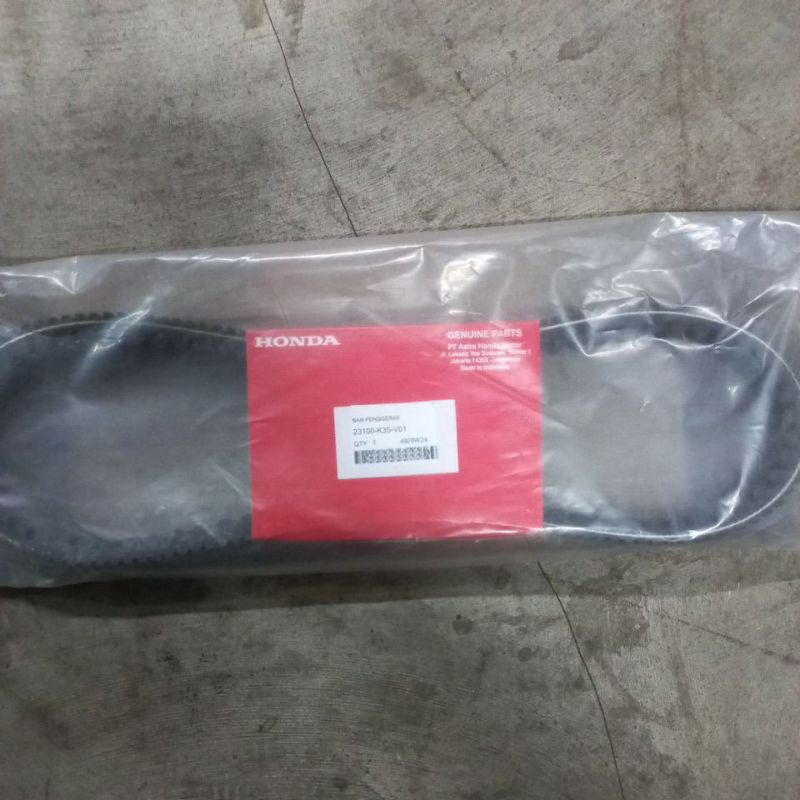 23100K35V01 – BELT DRIVE, VAN BELT ONLY, VBELT ONLY VARIO 125 FI, VARIO 125 NEW ORI AHM