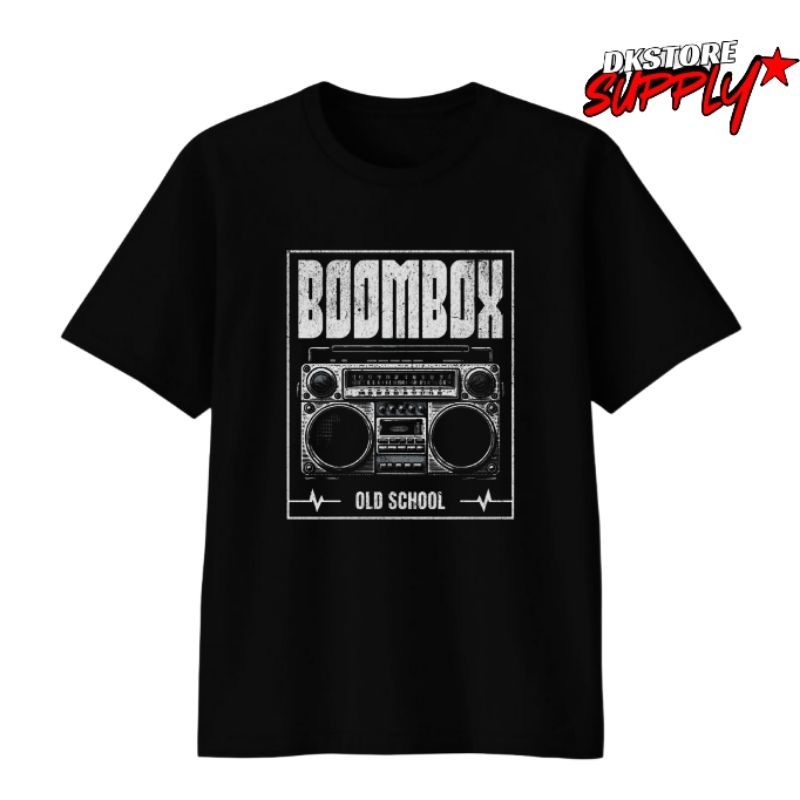 DKSTORE - BOOMBOX RADIO Tees - kaos BOOMBOX - BAJU keren