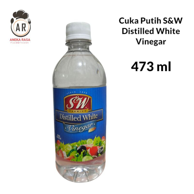 

Cuka Putih S&W Distilled White Vinegar 473 ml