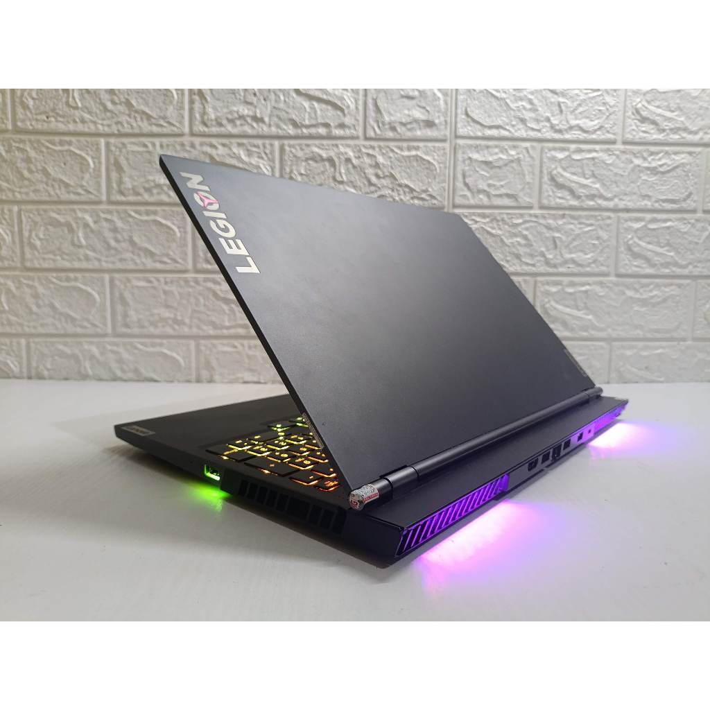 Lenovo Legion 7 15IMH05 Core i7 10750H VGA Nvidia RTX 2060 6GB Keyboard RGB LED Laptop Gaming Second