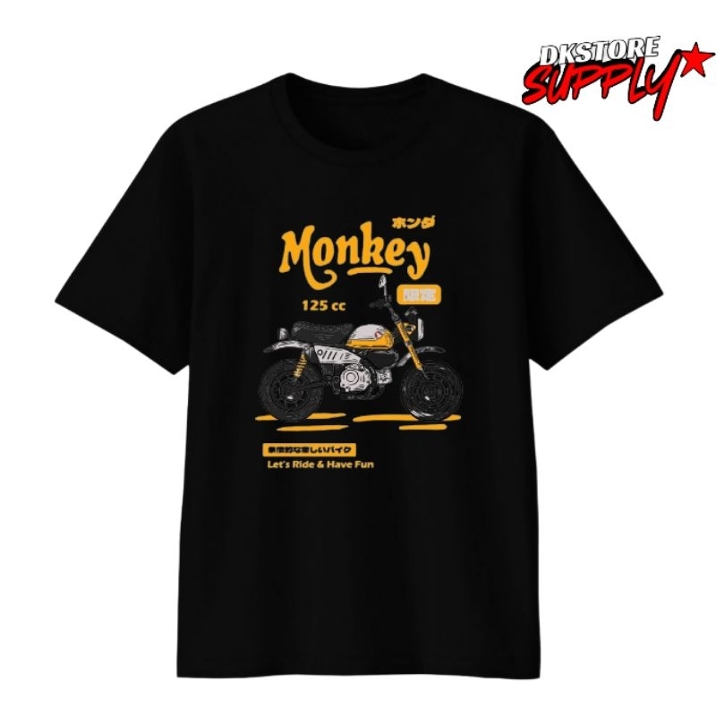 DKSTORE - HONDA MONKEY 125 - BAJU Honda monkey - Kaos honda monkey