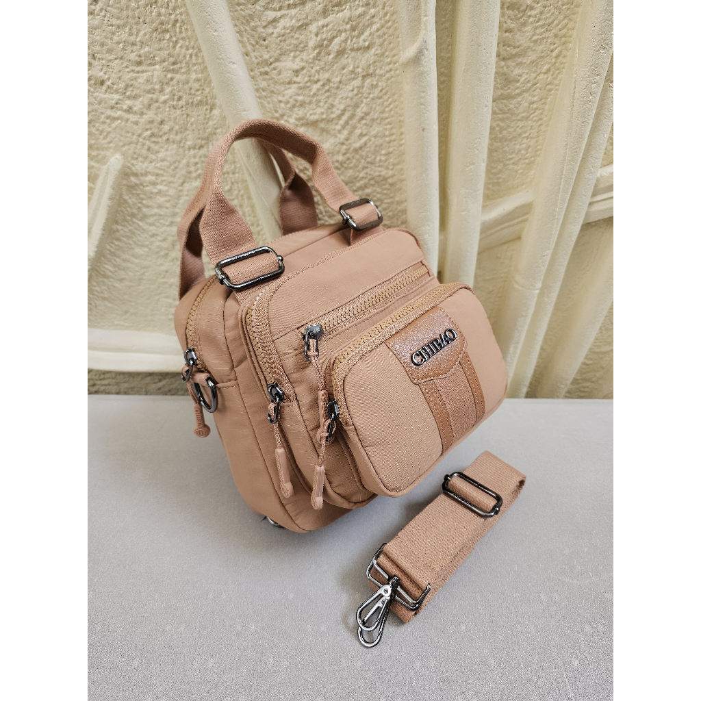 Tas Multifungsi Chibao ORI 1813S-SF-C Lis + Free Dustbag