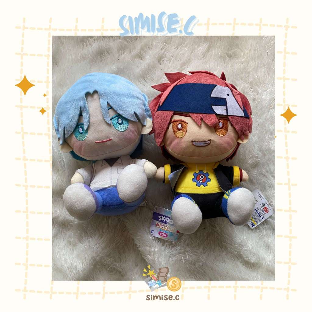 SK8 the Infinity Plush Doll / Boneka SK Eight  -  Miya Chinen, Reki Kyan, Langa Hasgawa