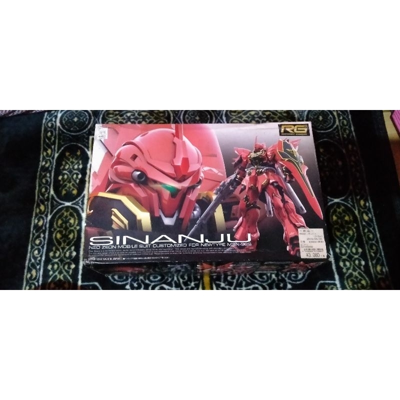 Gundam sinanju/mainan robot/sinanju