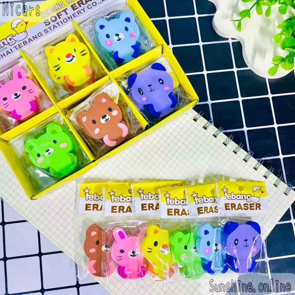 

ERASER TEBANG TB16086 FANCY ANIMAL