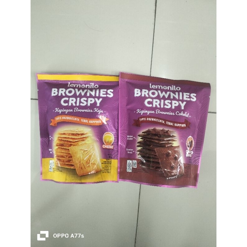 

LEMONILO BROWNIES CRISPY CHEESE, CHOCO CHIPS 35G