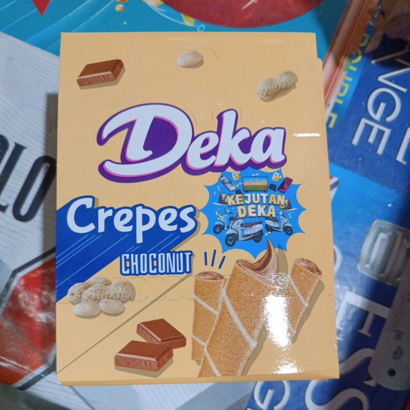 

Deka Crepes Choconut 1 Pak Box 12 Pcs - Choco Nut Chocolate Coklat
