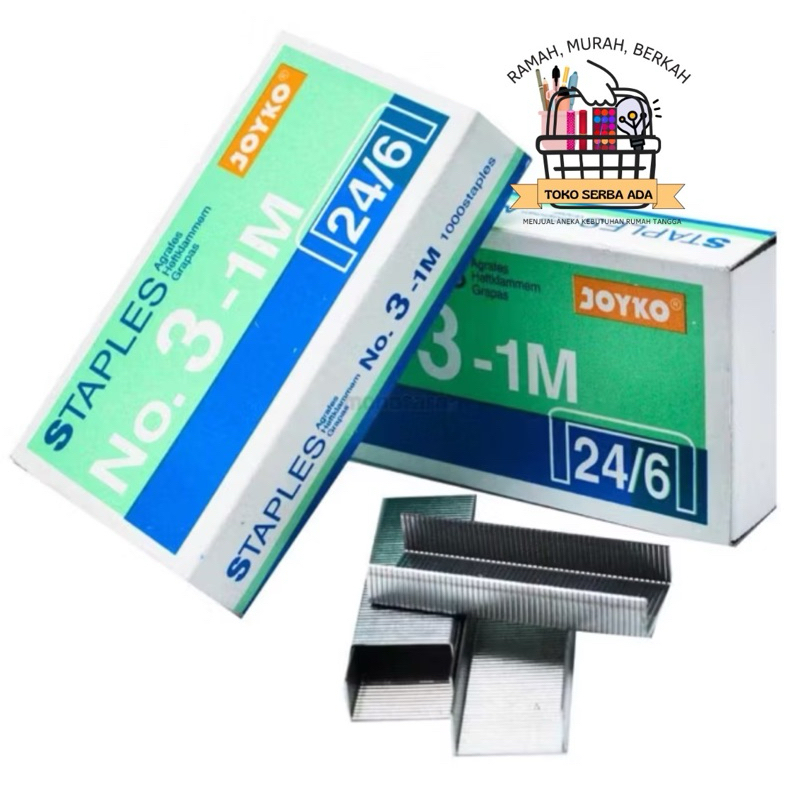 

Isi Staples Joyko No 3 Isian Staples HD 30 Hekter Satuan