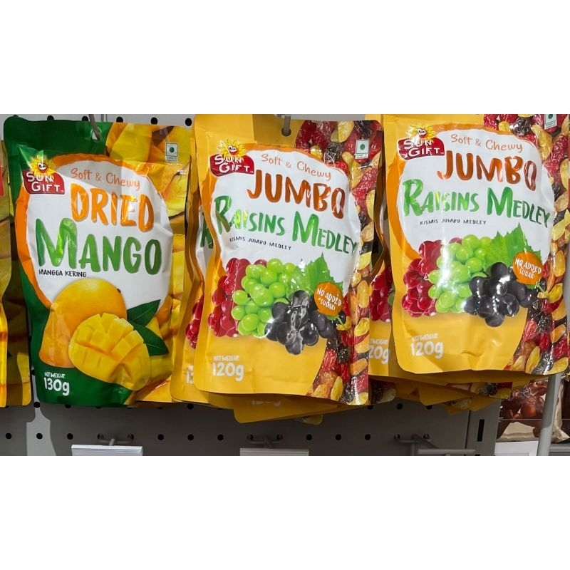 

Sun Gift Dried Mango & Raisins Medley buah kering