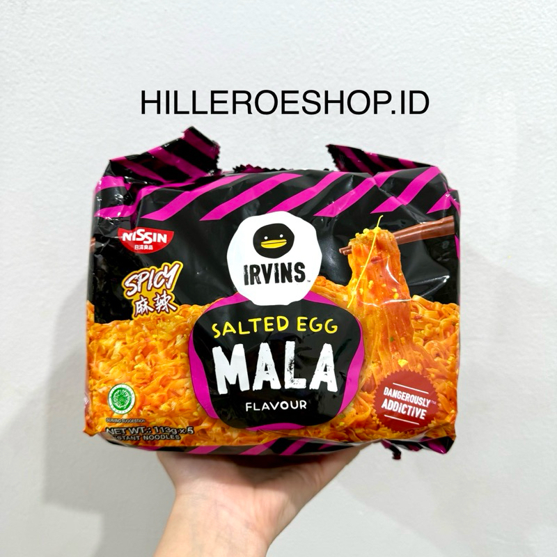 

IRVINS NOODLE SALTED EGG MALA FLAVOUR 113GR x 5 BUNGKUS MIE NISSIN IRVINS 113gram
