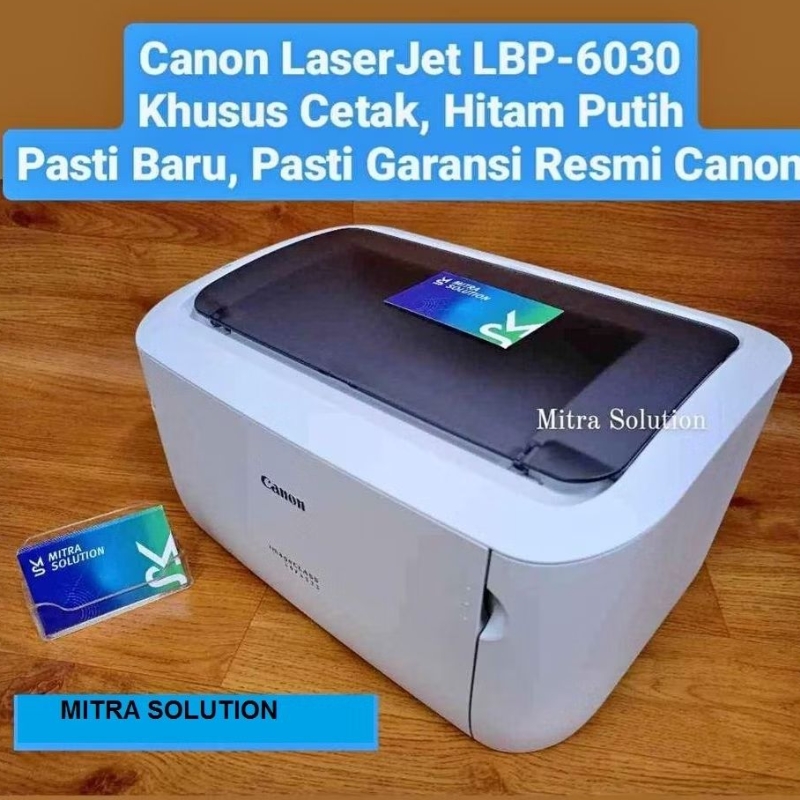 Printer Laser Canon LBP6030 LBP-6030 LBP 6030 Baru, garansi resmi laser