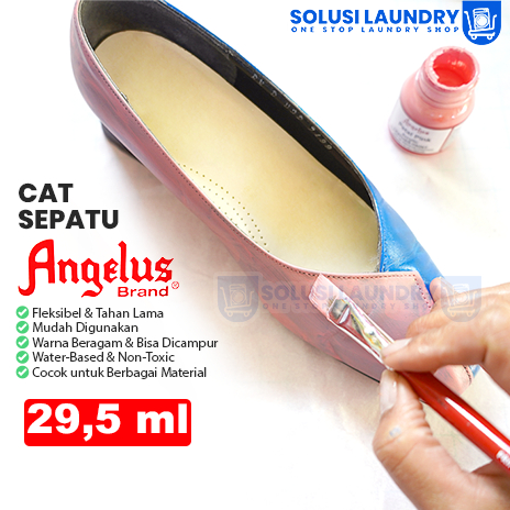 

Cat Sepatu Tas Kulit Cat Akrilik Acrylic Leather Paint Angelus 29,5ml