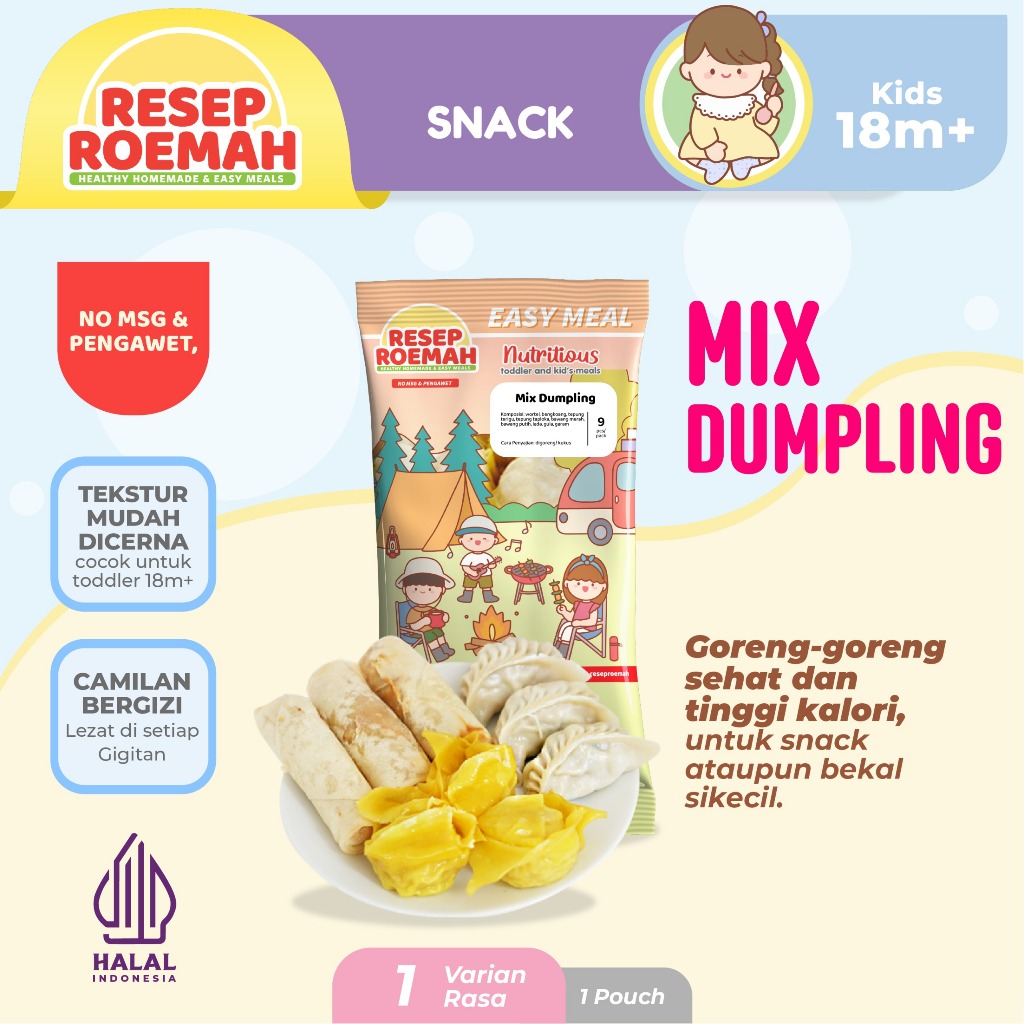 

Resep Roemah Mix Dumpling / Mix Dumpling Gyoza & Lumpia Vietnam / Kids