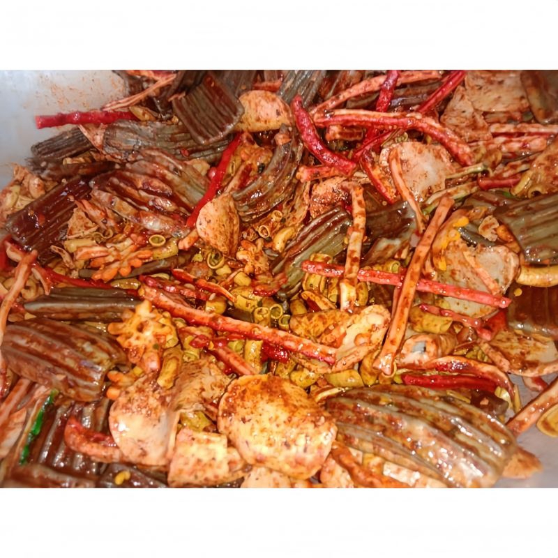 

ady78 Seblak Campur Mix Ekstra Daun Jeruk Pedas Renyah Gurih 1kg