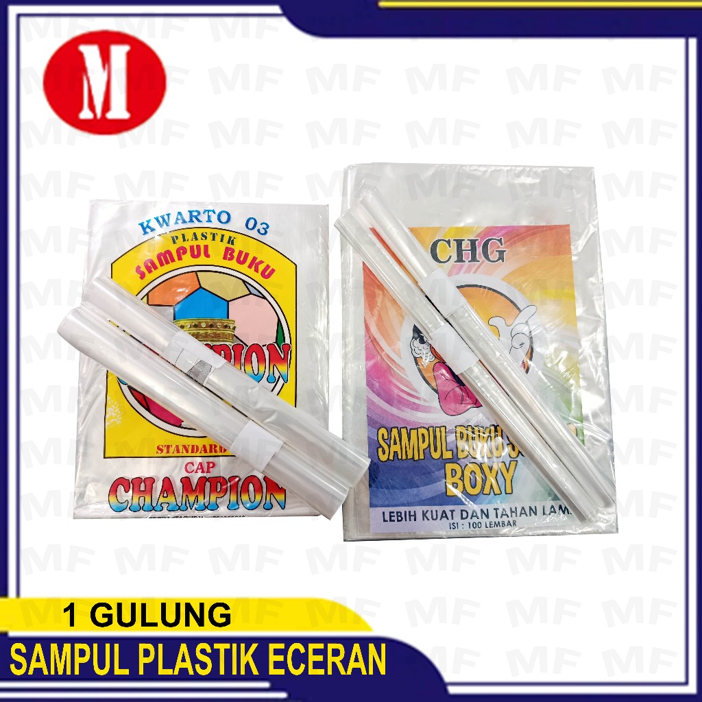 

Sampul Plastik Buku tulis Kwarto & Boxy ECERAN