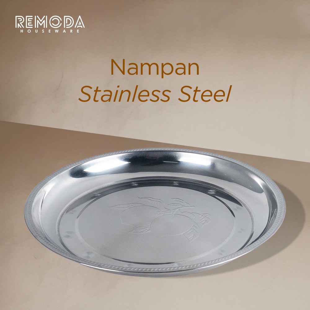 Calypso Nampan Ceper Bundar & Persegi Stainless Steel