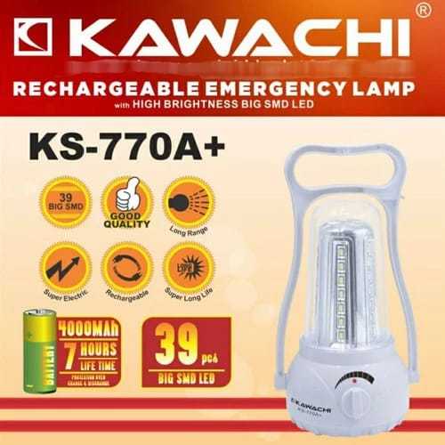 Lampu Senter Emergency LED Kawachi KS 770 A+