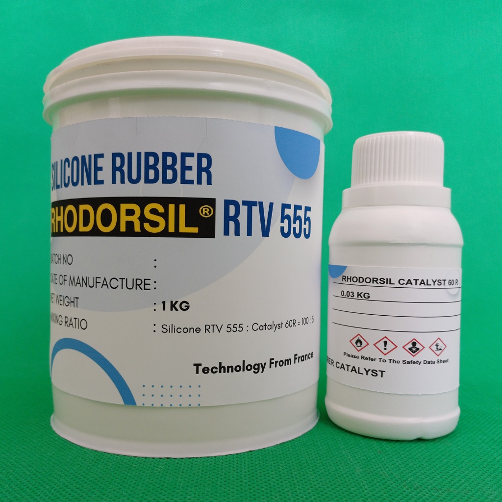 Silicone rubber RTV-555 @ 1 Kg