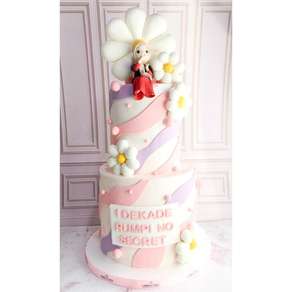 

Kue Ulang tahun/Birthday cake/Kue Ultah tema perempuan/kue birthday jakarta