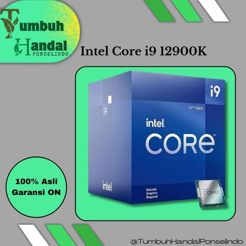 Processor Intel Core i9 Gen 12 12900k