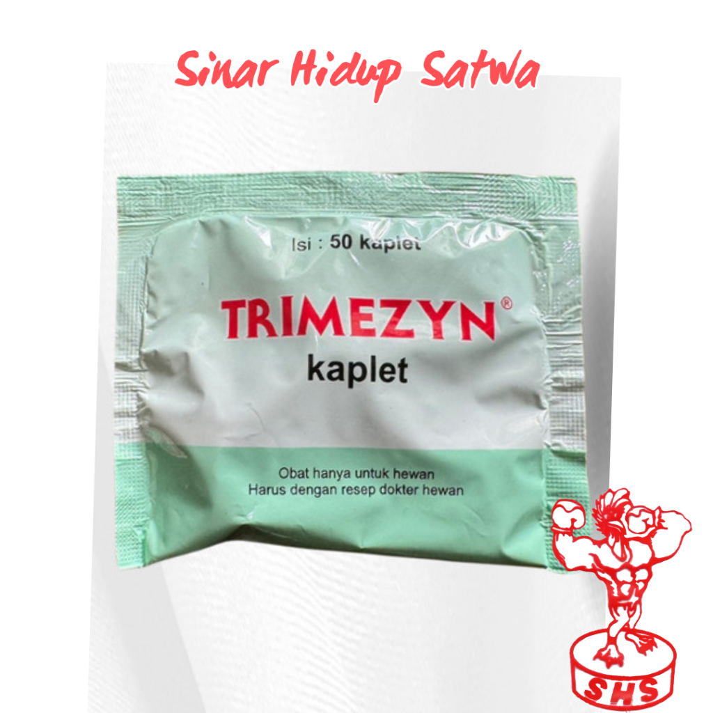 Trimezyn Sachet Medion Isi 50 Kaplet Obat Ayam sakit