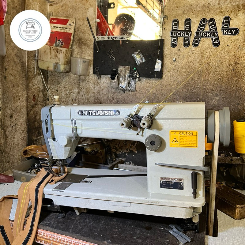 MESIN JAHIT MH/RANTAI/STRIP ADIDAS MITSUBISHI JARUM 2 SERVO SECOND (BEKAS)