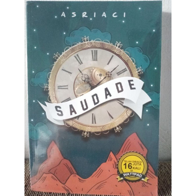 preloved Novel SAUDADE (bertanda tangan penulis)