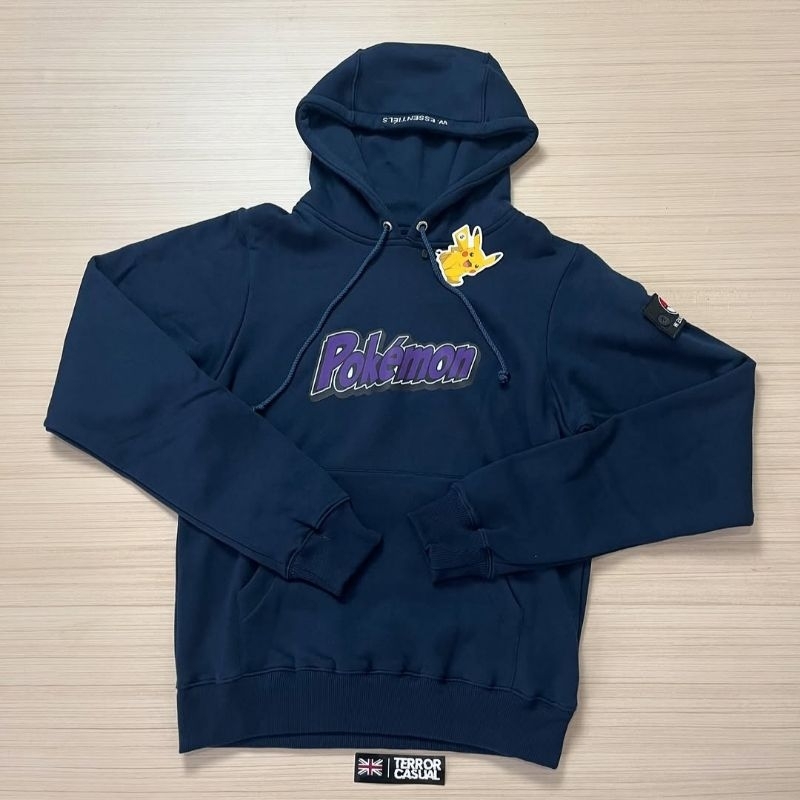 Hoodie W Essentiels X Pokemon  Navy Originals BNWTIP