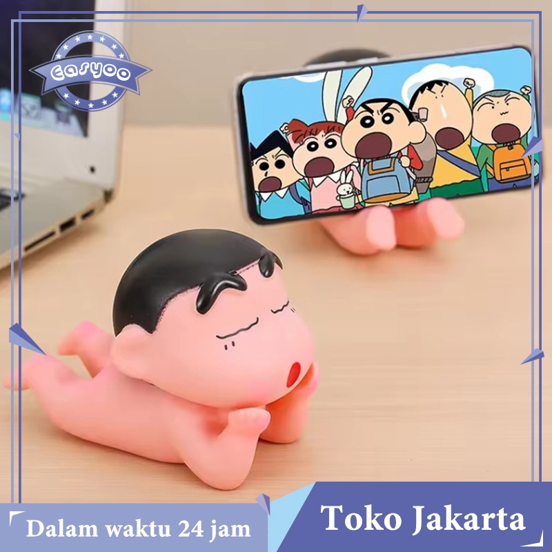 Phone Holder Sinchan Holder Hp Karakter Crayon Sinchan Cartoon Support Cell Phone Stand