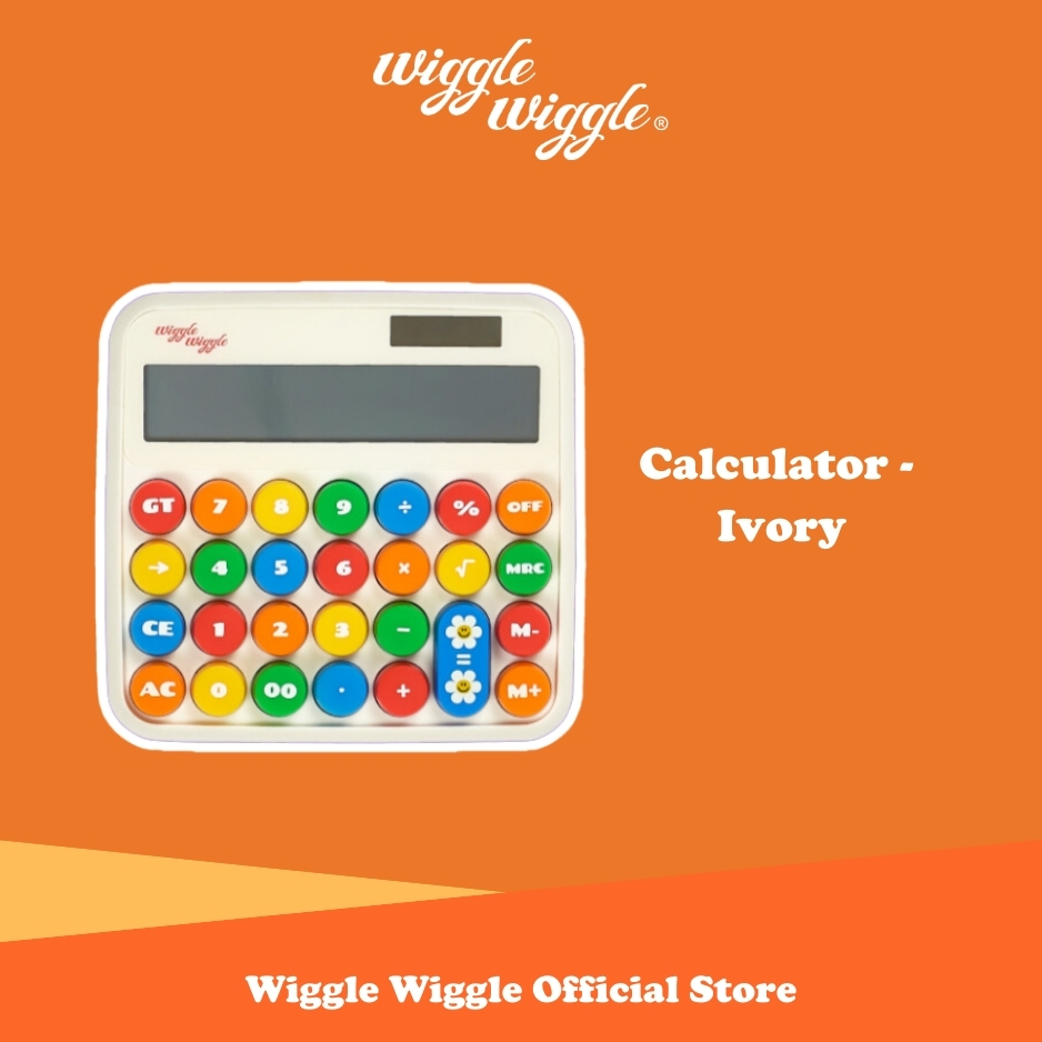 

Wiggle Wiggle Calculator - Ivory Kalkulator kakulator Lucu Korea