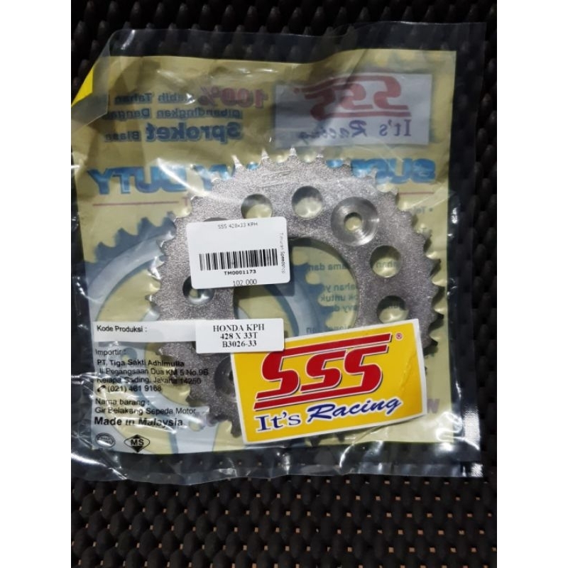 GEAR SSS 428 33 HONDA KPH