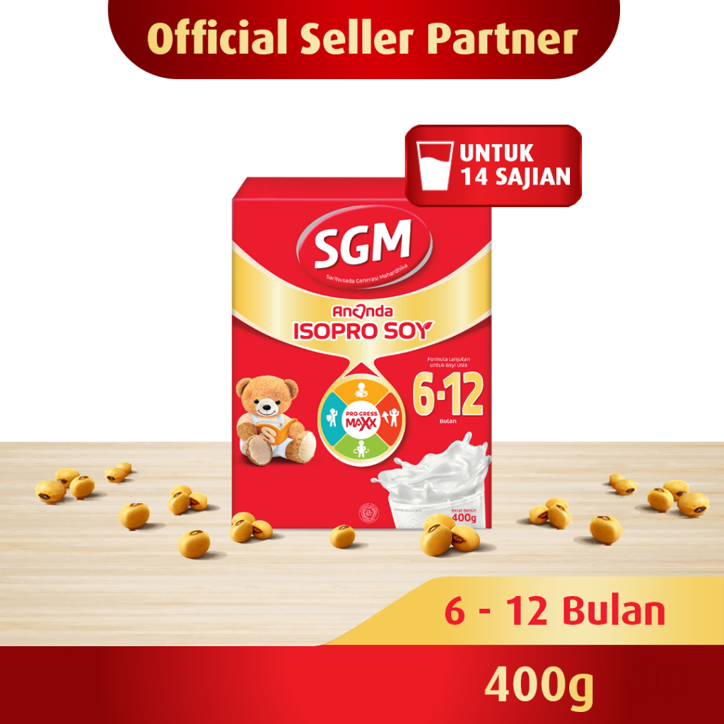 SGM Ananda Soya ISOPRO 6-12 400gr (Citra Susu SBY)