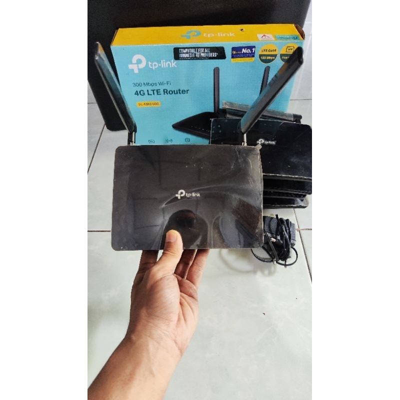 TPLink MR6400 Versi 5.30 Wifi Router Modem Wifi 4G UNLOCK All Operator Sim Card
