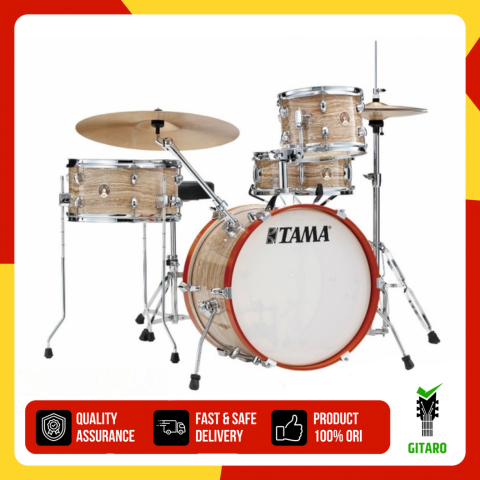 Drum Akustik Drum TAMA LJK48H4 Club JAM Kit 4-Piece w/ Hardware Throne Tanpa Cymbal