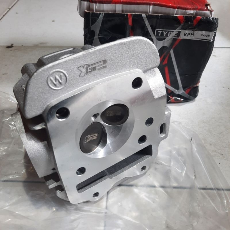 HEAD CYLINDER SUPRA X125 KARISMA X125 KLEP 24/28 by XGP