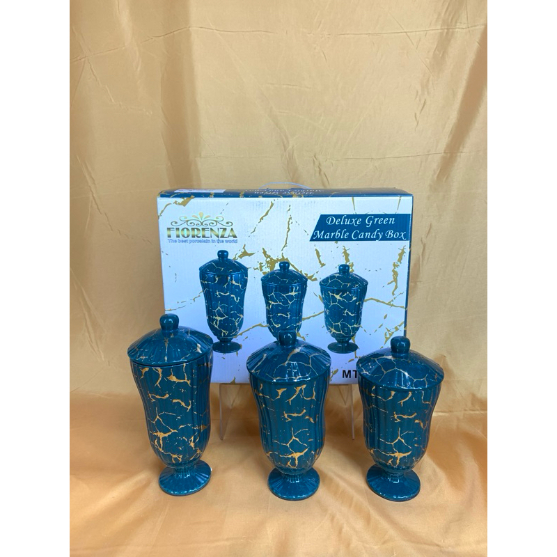 Stoples Permen Motif Marble Set 3 Fiorenza