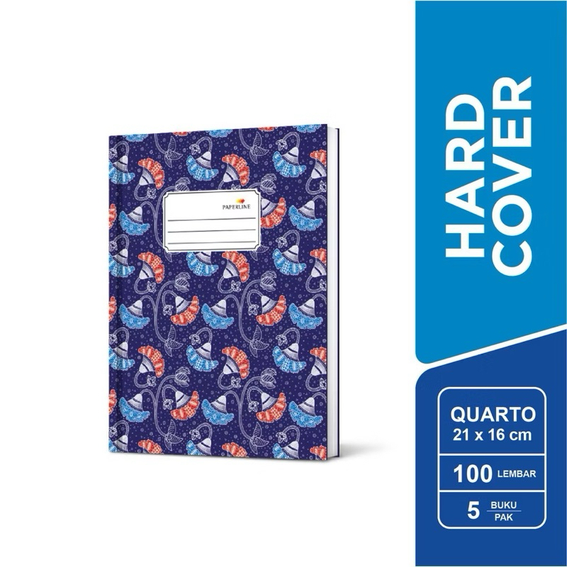 

Hard Cover PAPERLINE Quarto/ Kwarto 100