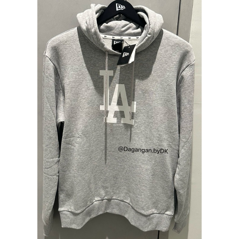 Hoodie New*Era LosAngeles Original Barang Resmi 100% Abu Abu Muda