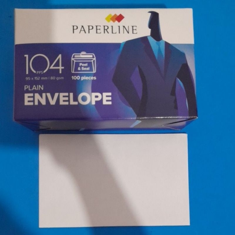 

amplop putih paperline 95x152mm (100 lembar)