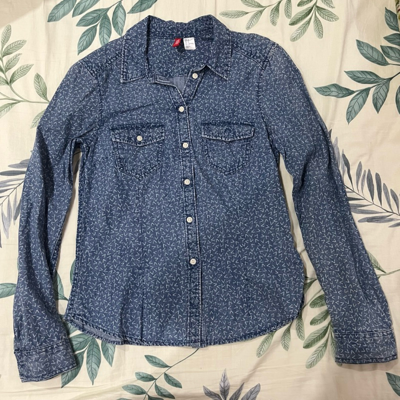 PRELOVED H&M Denim shirt | Kemeja H&M | Kemeja Denim