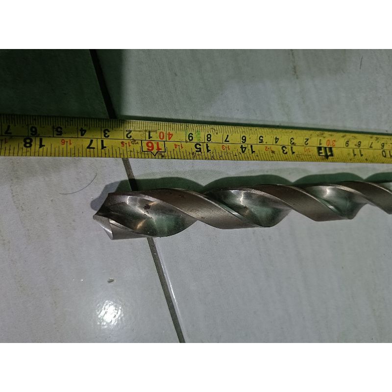 long drill nachi 22mm x 425mm mt2 mata bor nachi long mata bor nachi asli