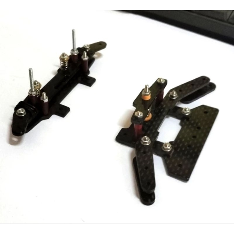 Bumper Pivot Busur Anchor Wallet carbon Sto Tamiya