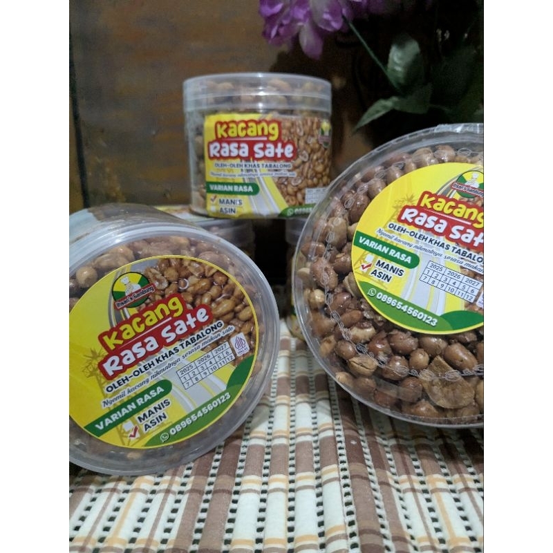 

kacang Rasa Sate 250 gr