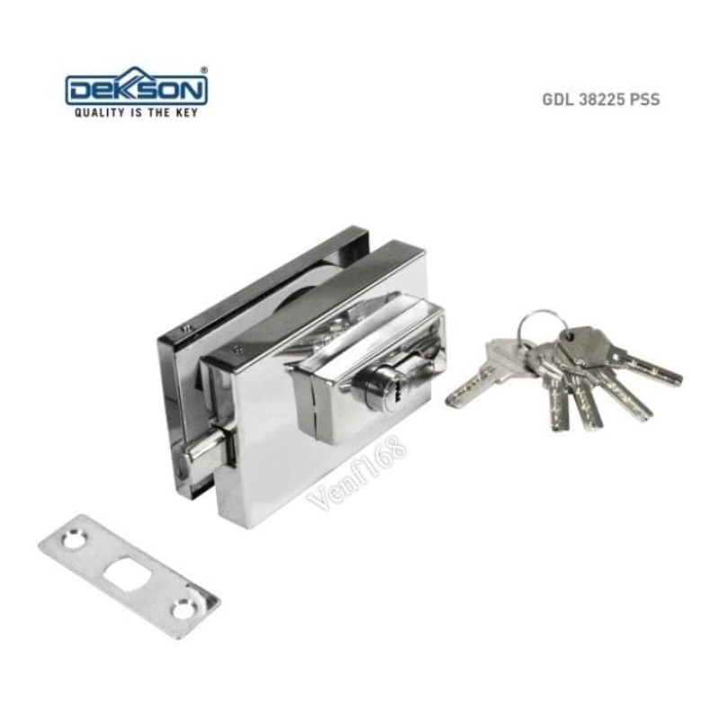 Glass Door Lock Dekkson GDL 38225 PSS *