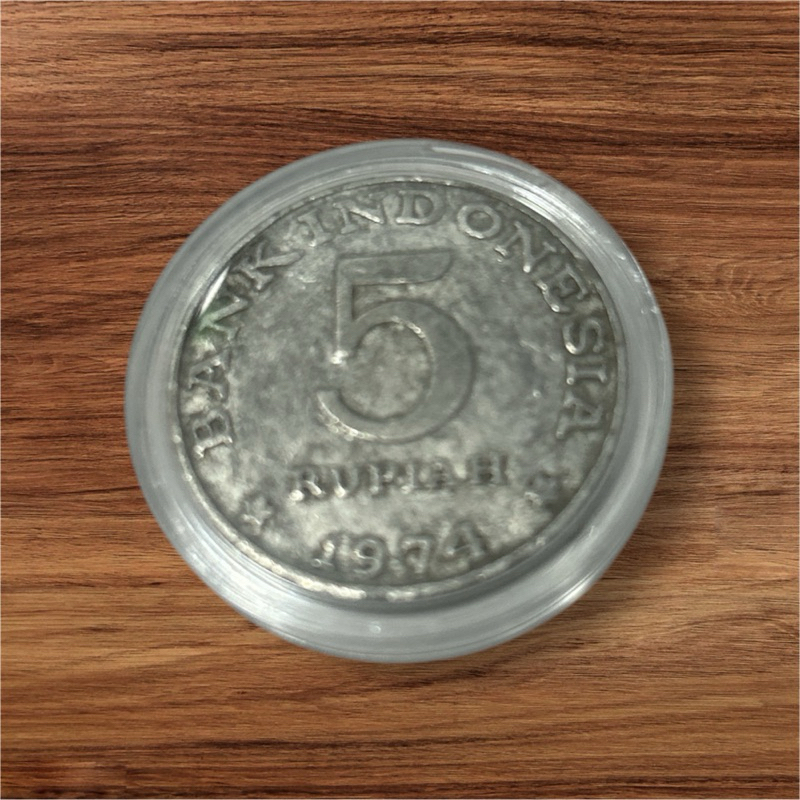 Koin 5 Rupiah KB 1974
