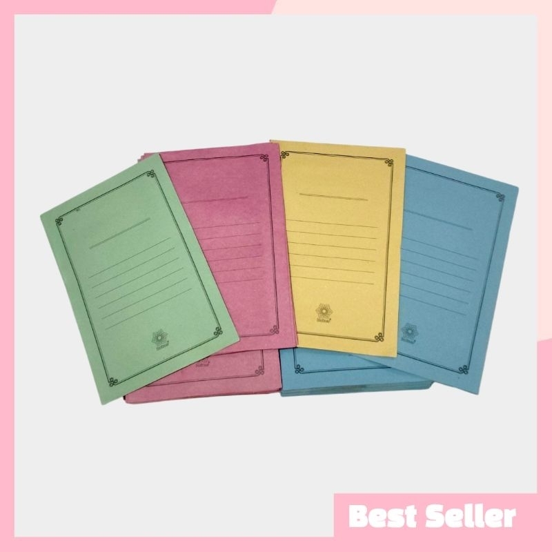 

Stofmap Stop Map Biasa 1 Pack Isi 50 Pcs Stationery Biru Hijau Merah Kuning