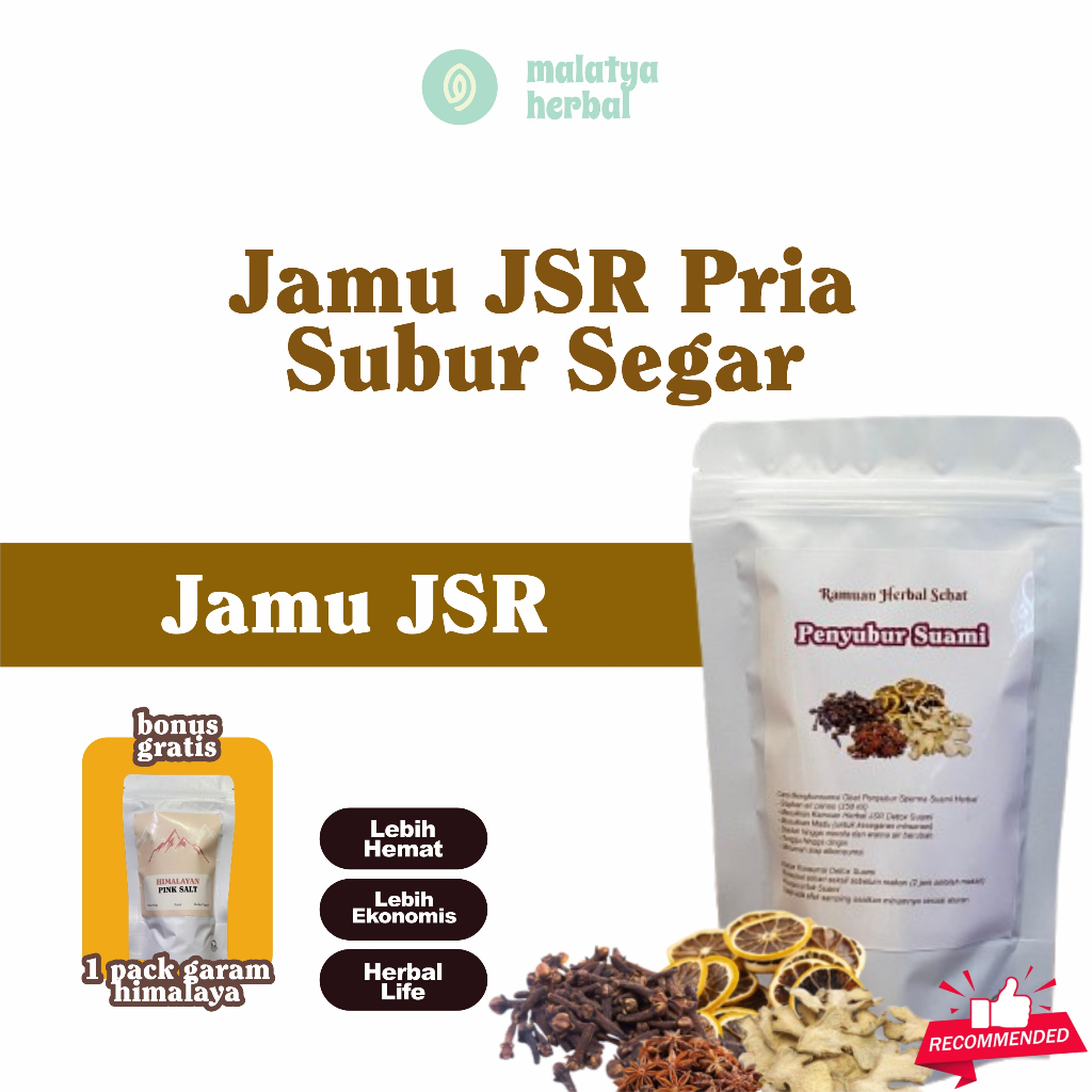 

(Bisa COD) Ramuan Penyubur Suami Serbuk Bubuk Herbal JSR Dr Zaidul Akbar Promil Garis Dua