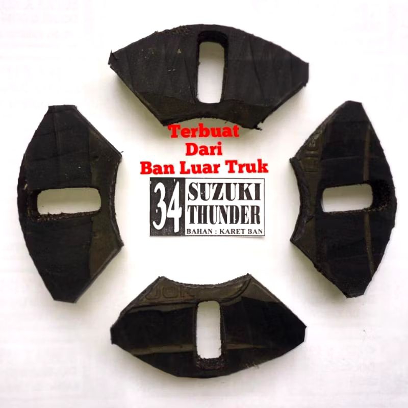 KARET TROMOL SERAT BAN SUZUKI THUNDER THUNDER 125 TANDER BAHAN BAN TRUCK HIGH QUALITY