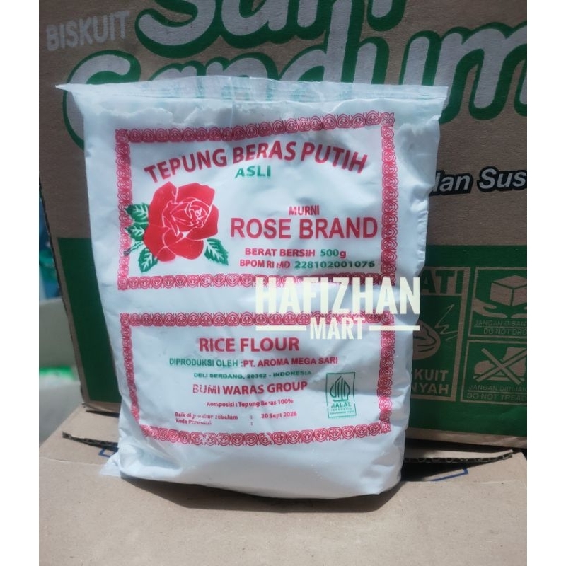 

Rose brand tepung beras 500gr